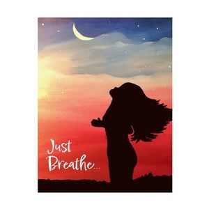 Just Breathe Print